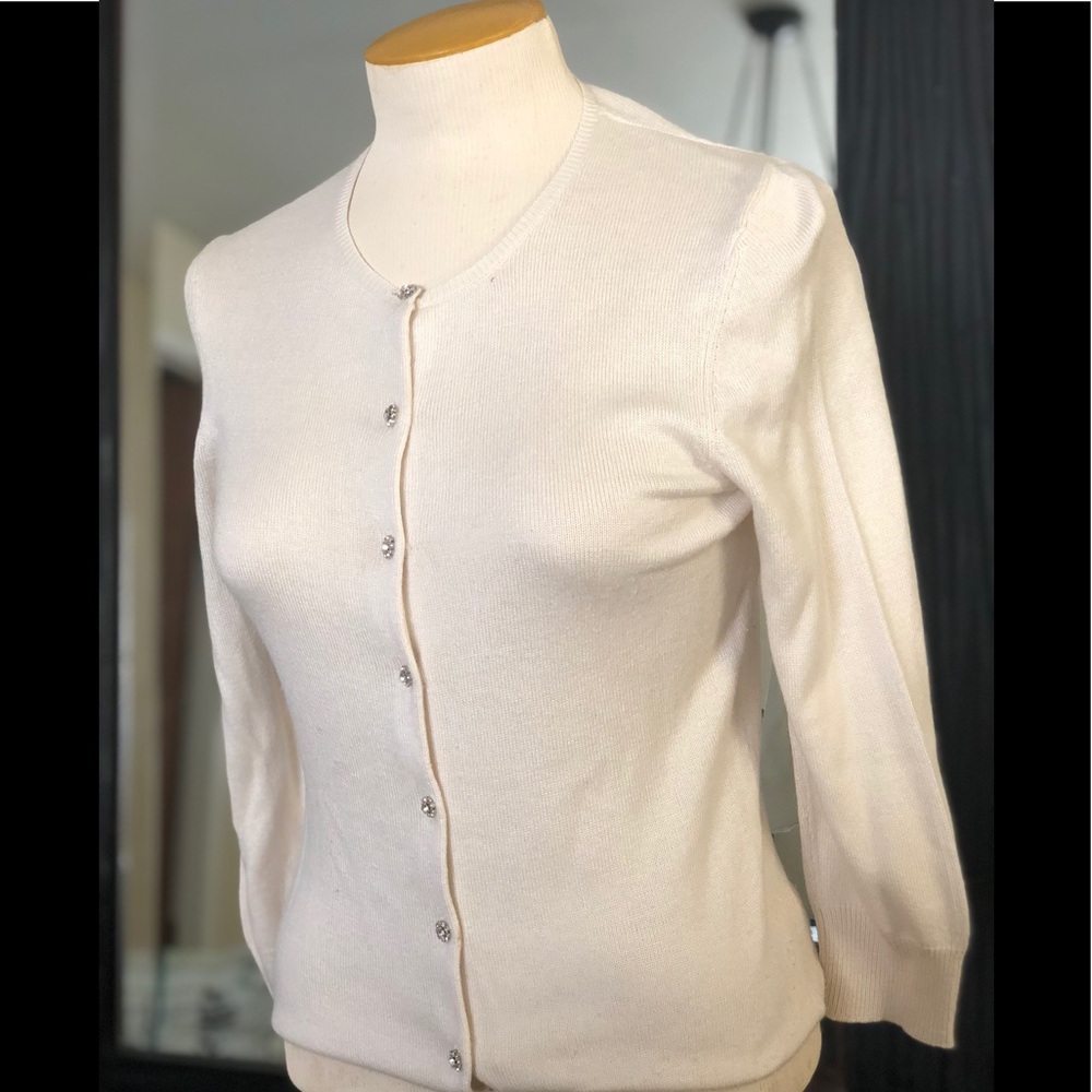 Cream cardigan